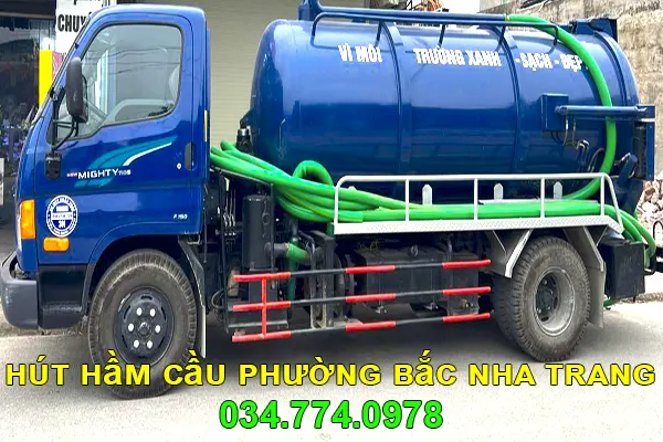 dịch vụ hút hầm cầu phường Bắc Nha Trang