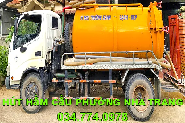 dịch vụ hút hầm cầu phường Nha Trang