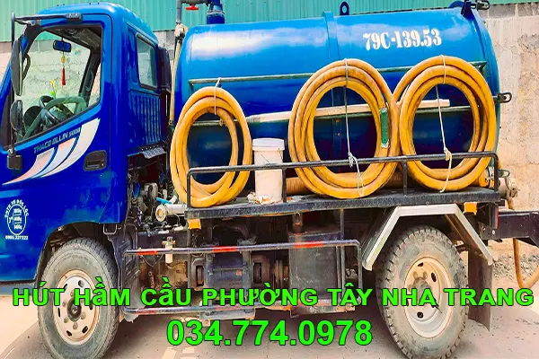 Hút Hầm Cầu Phường Tây Nha Trang Chuyên Nghiệp